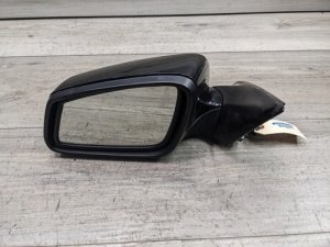 2012-2015 BMW 650i Black Left Driver Side Mirror Assembly (Used OEM)