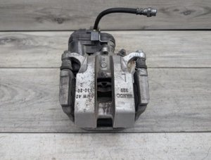 2021-2026 BMW 428i Blue Rear Left Brake Caliper with Parking Brake Actuator (Used OEM)