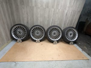 2009-2015 BMW Alpina B7 Blue Alpina Classic 21" Staggered Wheel Set - Front (Used OEM)
