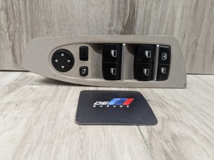2009-2015 BMW 750i Beige Left Driver Master Window Switch (Used OEM)