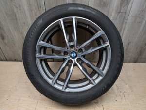 2018-2024 BMW X3 Black Style 698M M Double Spoke Light Alloy Wheel (Used OEM)