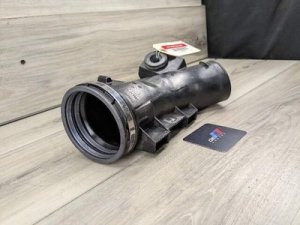 2015-2019 BMW X6 Silver Turbocharger Air Intake Pipe (Used OEM)
