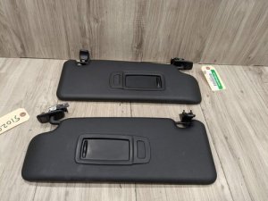 2016-2022 BMW X1 Black Sun Visor Set (Used OEM)