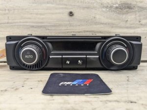 2008-2014 BMW X6 Black Rear Air Conditioning Control Unit (Used OEM)