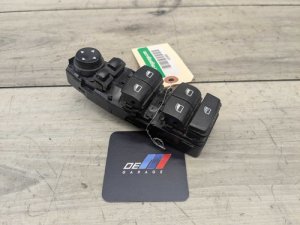 2011-2017 BMW 528i Gray Front Left Driver Main Master Power Window Switch (Used OEM)