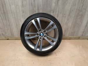 2014-2020 BMW 428i Blue Wheel, Double Spoke Style 397 (Used OEM)