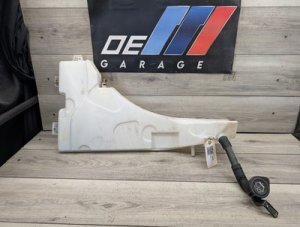 2008-2014 BMW X6 Black Windshield Washer Fluid Reservoir (Used OEM)
