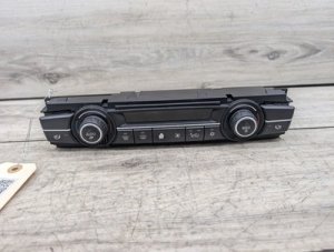 2008-2014 BMW X6 Black Front AC Heater Climate Control Switch (Used OEM)