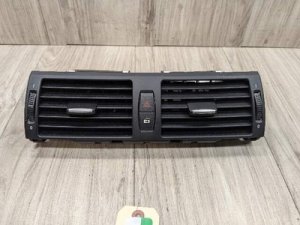 2008-2014 BMW X6 White Center Dash Air Vent Grille (Used OEM)