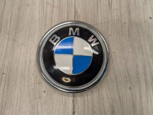 2011-2017 BMW X3 Silver Trunk Lid Emblem (Used OEM)