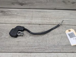 2008-2014 BMW X6 Black Negative Battery Cable with Intelligent Battery Sensor (IBS) (Used OEM)