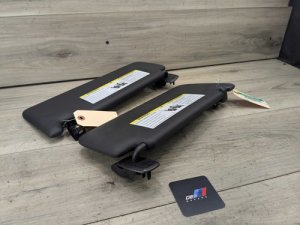 2021-2025 BMW M3 Black Sun Visor Set (Used OEM)