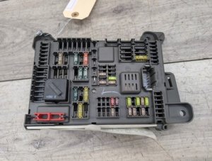 2008-2014 BMW X6 Black Rear Power Distribution Box (Used OEM)