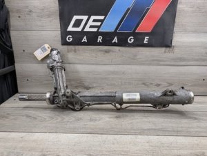 2008-2014 BMW X6 Black Remanufactured Hydraulic Power Steering Gear Rack (Used OEM)