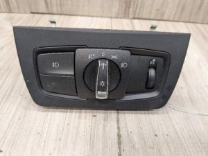 2014-2021 BMW M2 Black Headlight Control Switch (Used OEM)
