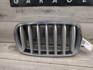 2014-2019 BMW X6 Black Front Right Bumper Grille (Used OEM)