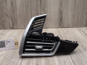2020-2022 BMW X6 Black Left Driver Side Dashboard Fresh Air Vent Grille (Used OEM)