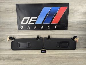 2019-2025 BMW X4 Black Set of Left and Right Sun Visors (Used OEM)