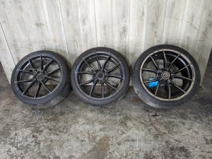 2014-2020 BMW 428i White Vorsteiner V-FF 107 Flow Forged Wheel - Front (Used OEM)