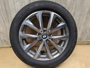 2018-2024 BMW X3 Black 19" Style 692 V-Spoke Light Alloy Wheel (Used OEM)