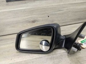 2012-2013 BMW 528i xDrive Blue Left Exterior Mirror Assembly (Used OEM)