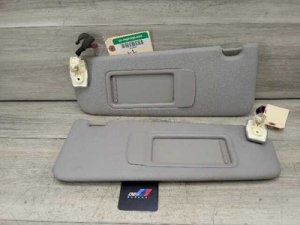 2011-2017 BMW 528i Beige Sun Visor Pair (Used OEM)