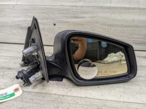 2012-2013 BMW 528i xDrive Blue Right Side View Mirror Assembly (Used OEM)