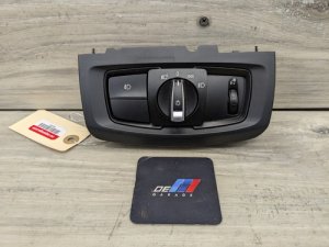 2015-2019 BMW X6 Black Light Control Switch (Used OEM)