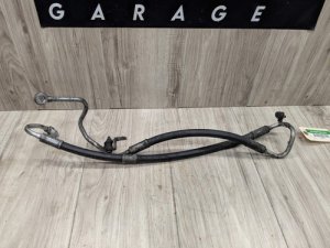 2006-2013 BMW 335i Gray Power Steering Pressure Hose (Used OEM)