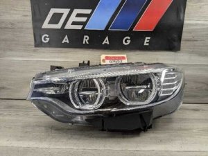 2015-2020 BMW M4 Silver Left Adaptive LED Headlight Assembly (Used OEM)