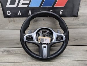 2017-2020 BMW 528i Gray M Sport Steering Wheel (Used OEM)