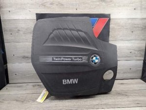 2013-2015 BMW 335i xDrive Gray Engine Cover (Used OEM)
