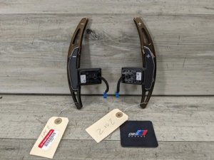 2015-2020 BMW M4 Set of Steering Wheel Shift Paddles (Used OEM)