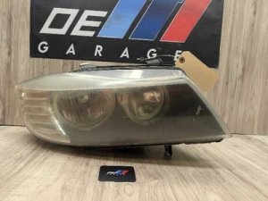 2009-2012 BMW 328i Blue Right Passenger Halogen Headlight Assembly (Used OEM)