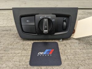 2014-2021 BMW M2 Black Headlight Switch Control Panel (Used OEM)
