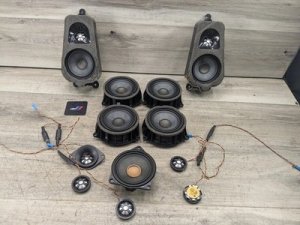 2015-2019 BMW X6 Gray Top-Hifi Mid-Range Loudspeaker (Used OEM)