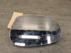 2011-2018 BMW 645Ci Black Left Side Mirror Glass, Heated, Wide-Angle (Used OEM)