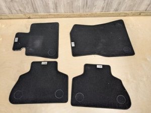 2019-2026 BMW X5 Black Carpet Floor Mat Set (Used OEM)