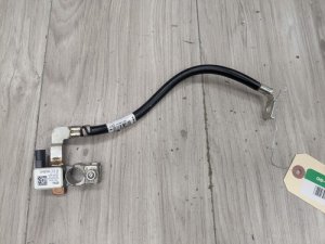2016-2019 BMW 740i Black Negative Battery Cable with Intelligent Battery Sensor (IBS) (Used OEM)