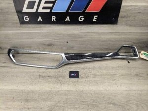 2021-2023 BMW 428i Brown Instrument Panel Molding, Ash Gray Brown (Used OEM)