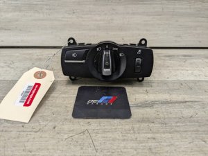 2011-2017 BMW 528i Black Headlight Fog Light Control Switch (Used OEM)