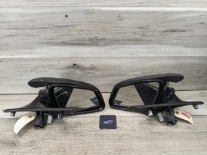 2011-2013 BMW 528i xDrive Black Exterior Mirror Assembly, Left (Used OEM)