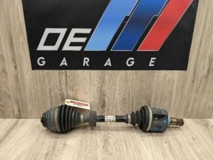  BMW 1 series White Front Left CV Axle Shaft (Used OEM)