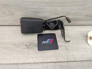 2019-2024 BMW X4 Black Left Lower Seat Belt Buckle - Rear (Used OEM)