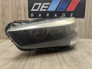 2016-2022 BMW X1 Gray Left Halogen Headlight Assembly (Used OEM)