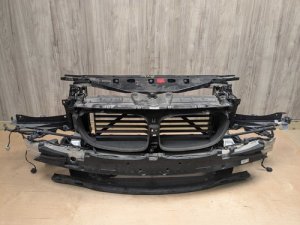 2009-2015 BMW 750i Blue Radiator Support (Used OEM)