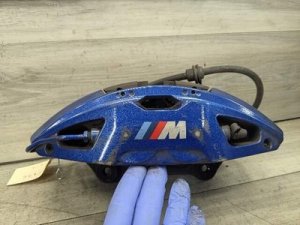 2019-2022 BMW 328i Blue Front Left M Sport Brake Caliper, Blue (Used OEM)
