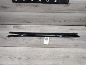  BMW X5 m Black Windshield Drip Trim Molding Set (Used OEM)