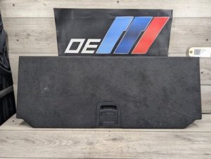  BMW X5 m Black Luggage Compartment Floor Carpet (Used OEM)