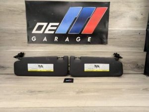 2018-2022 BMW X4 Black Sun Visor (Used OEM)